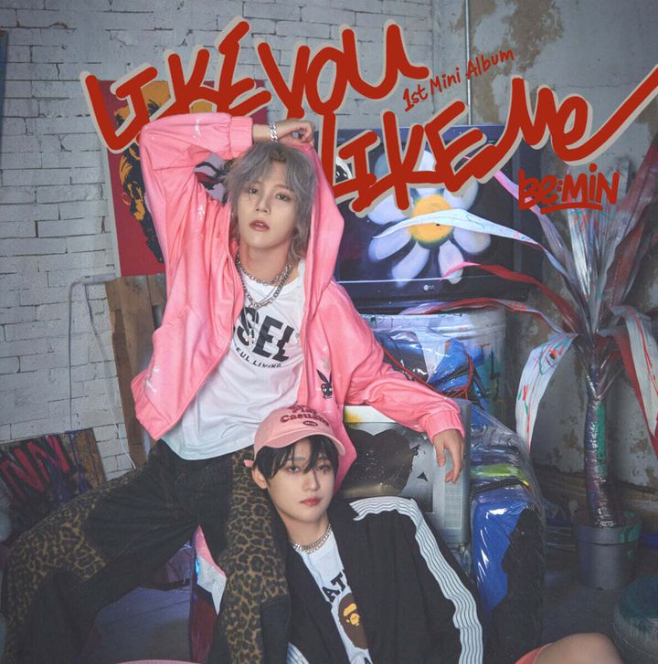 BE:MIN - Like You,Like me（CD） 封面
