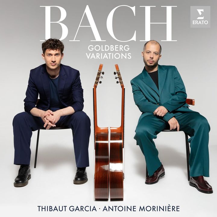 Thibaut Garcia & Antoine Moriniere - Bach：Goldberg Variations 【巴赫：郭德堡變奏曲】（黑膠唱片 2LP） 封面