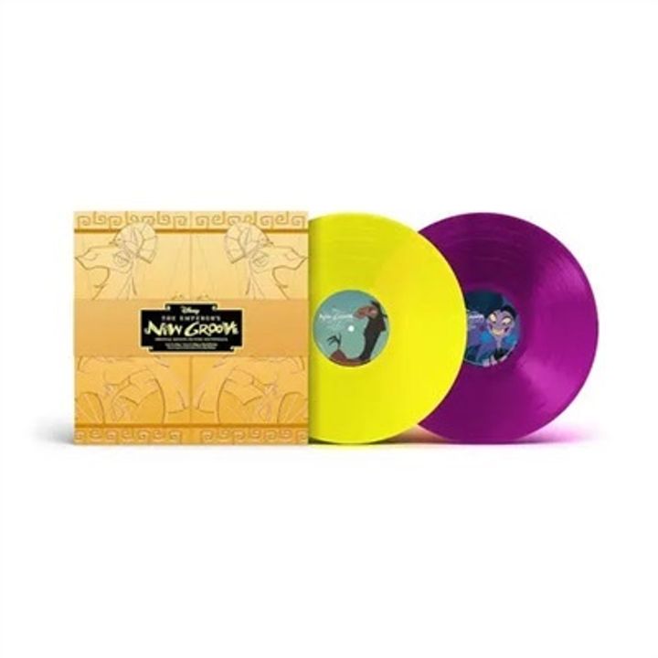 變身國王 The Emperor's New Groove 【紫黃色彩膠】（黑膠唱片 2LP） 封面