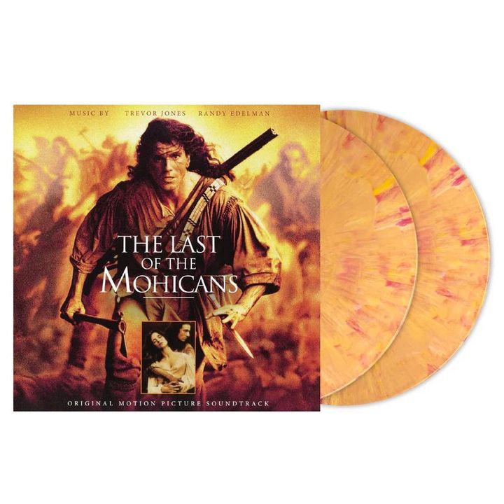 大地英豪 Last Of The Mohicans 【彩膠｜OST 原聲帶】（黑膠唱片 2LP） 封面