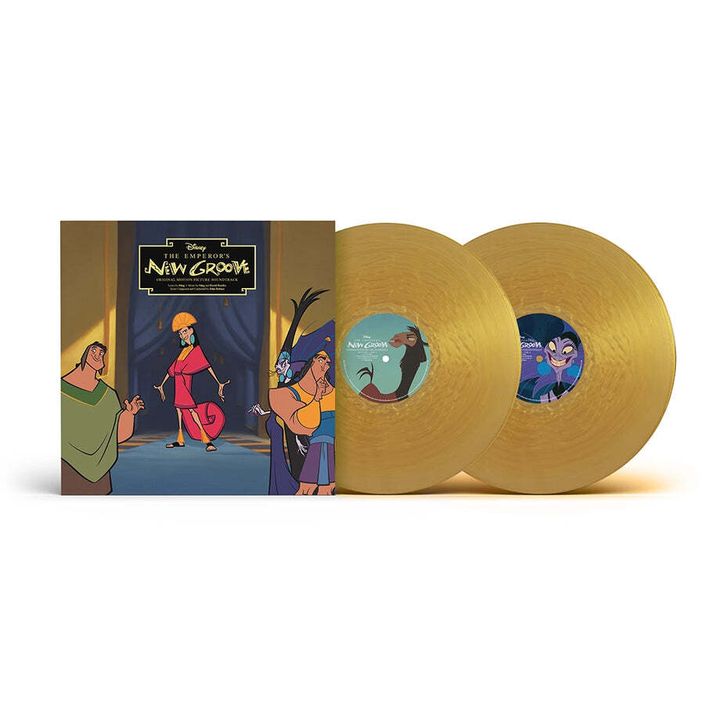 變身國王 The Emperor's New Groove 【金色彩膠】（黑膠唱片 2LP） 封面