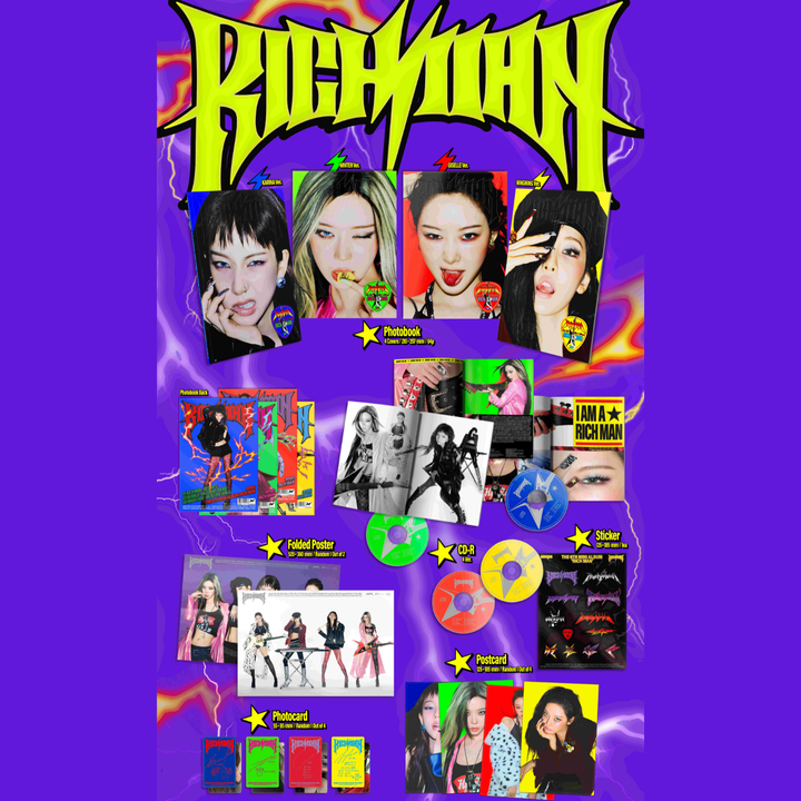 aespa - 迷你六輯：Rich Man【ENERGY 版】（CD） 內頁 1