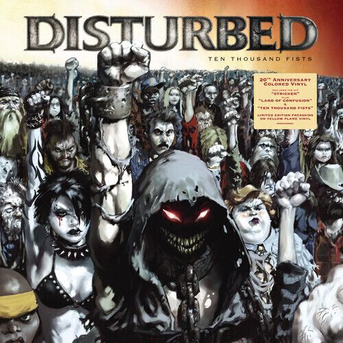 Disturbed - Ten Thousand Fists 【Grammy 提名樂團】 (CD) 封面