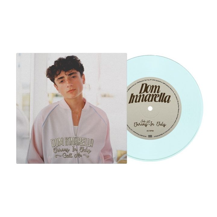 Dom Innarella - Jersey In July / Call Me 【7吋膠｜彩膠】（黑膠唱片 LP） 封面