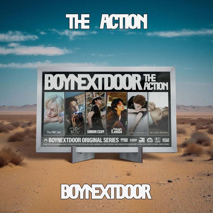 BOYNEXTDOOR - 迷你五輯：THE ACTION 【FRAME 版】（CD） 封面