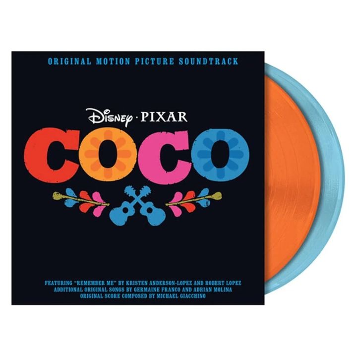 可可夜總會 Coco 【獨家橘藍色彩膠】（黑膠唱片 LP） 封面