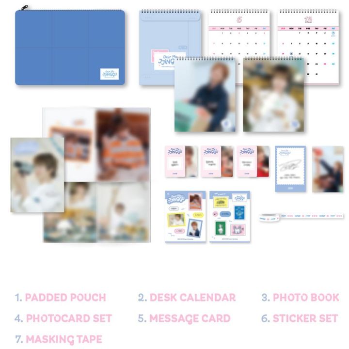 溫流 ONEW（SHINee） - 2026 Season Greetings：Dear My Jjinggu 【2026 年曆】（官方周邊） 內頁 1
