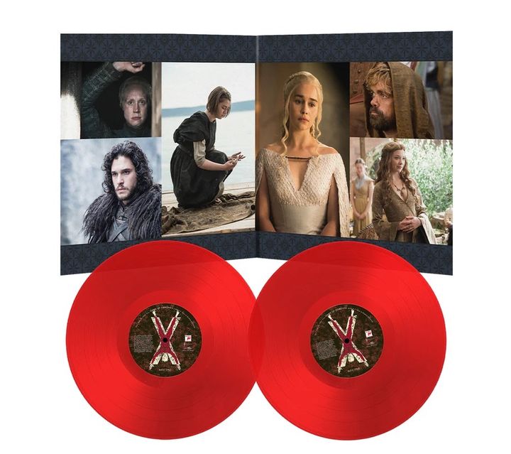 權力遊戲 第五季 Game Of Thrones: Season 5 【紅色彩膠｜原聲帶｜全球限量750套】（黑膠唱片 2LP） 內頁 1