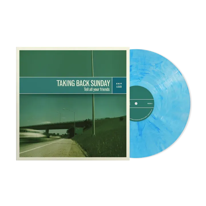 Taking Back Sunday - Tell All Your Friends 【Indie 獨家版｜Victory Records 最暢銷作品之一】 (黑膠唱片 LP) 封面