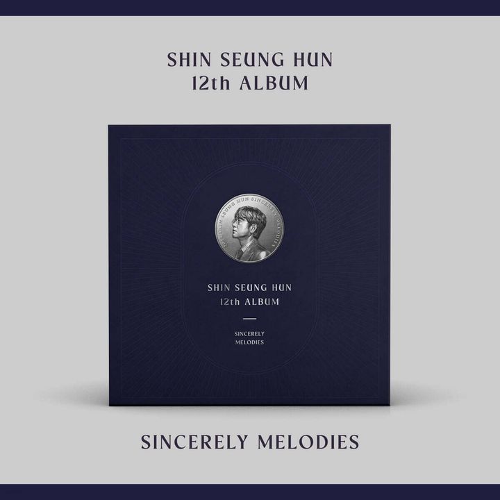 申昇勳 Shin Seung Hun - 正規十二輯：SINCERELY MELODIES（黑膠唱片 LP） 封面