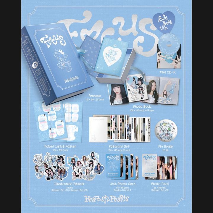 HEARTS2HEARTS - 迷你一輯：FOCUS 【RULE BOOK 版】（CD） 內頁 1