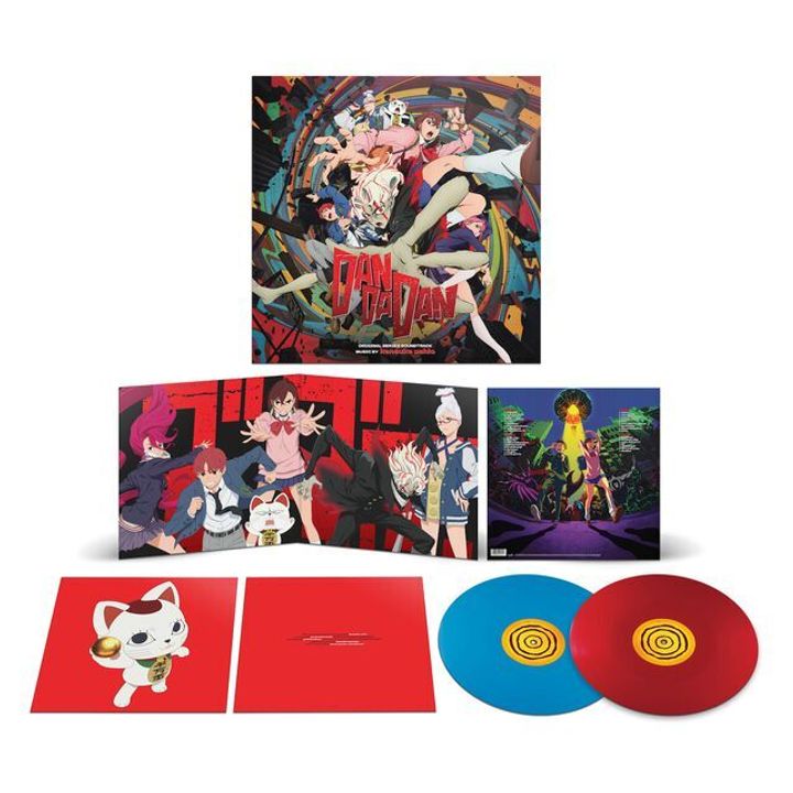 膽大黨 DAN DA DAN 原聲帶 【藍紅彩膠】（黑膠唱片 2LP） 內頁 1