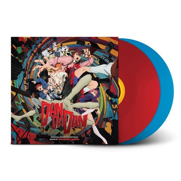 膽大黨 DAN DA DAN 原聲帶 【藍紅彩膠】（黑膠唱片 2LP） 封面