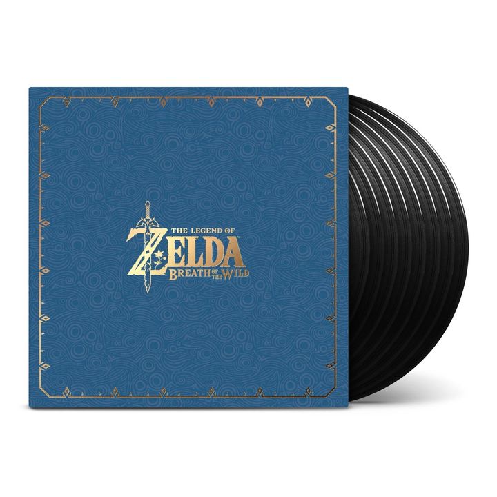 薩爾達傳說曠野之息 原聲帶 The Legend of Zelda: Breath of the Wild Box Set 【盒裝紀念版】 (黑膠唱片 8LP) 封面
