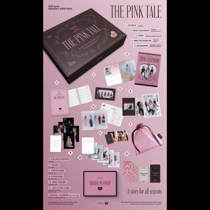 APINK - 2026 Season Greetings 【2026 年曆】（官方周邊） 內頁 1