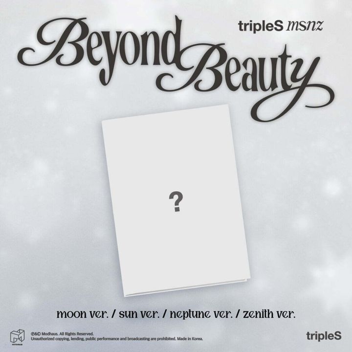 Triples - 首張迷你專輯：msnz（Beyond Beauty） 【Photobook 版】（CD） 封面
