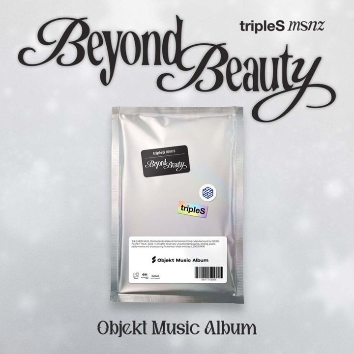 Triples - 首張迷你專輯：msnz（Beyond Beauty） 【OBJEKT 版】（數位專輯） 封面
