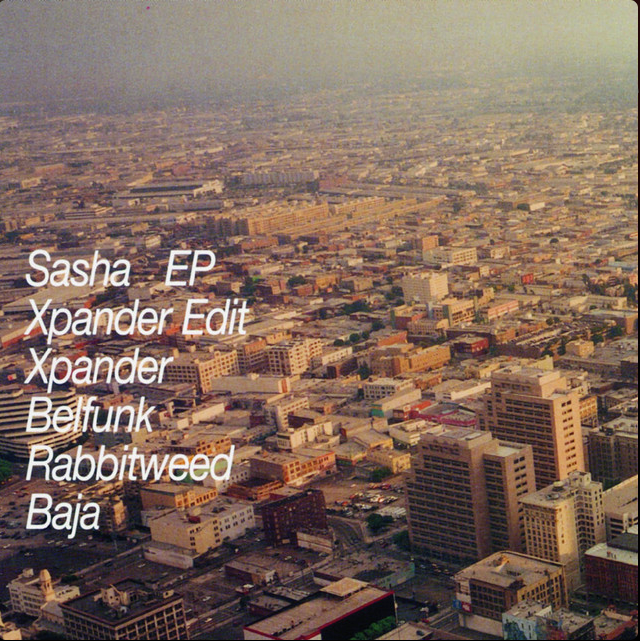 SASHA - XPANDER EP 【年末優惠商品｜全球限量 1000 份】 (黑膠唱片 LP) 封面