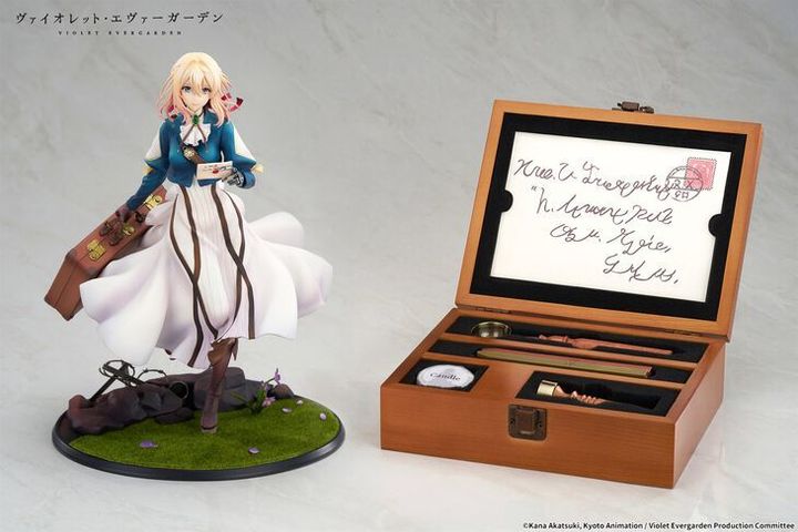 紫羅蘭永恆花園 Violet Evergarden 1/7 Scale Figure 【自動記憶娃娃&蠟像版】（官方周邊） 封面