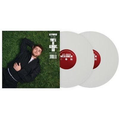 Alex Warren - You'll Be Alright, Kid 【白色彩膠】 (黑膠唱片 2LP) 封面