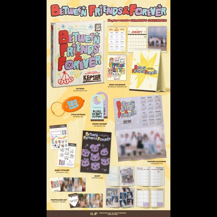 Kep1er - 2026 Season Greetings 【2026 年曆】（官方周邊） 內頁 1