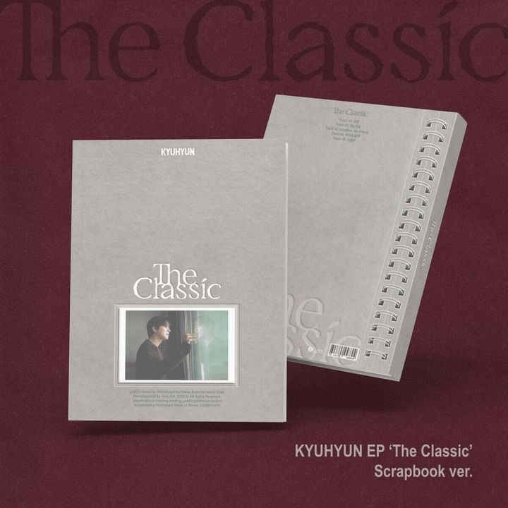 圭賢（Super Junior） - 迷你專輯：The Classic 【SCRAPBOOK 版】（CD） 封面