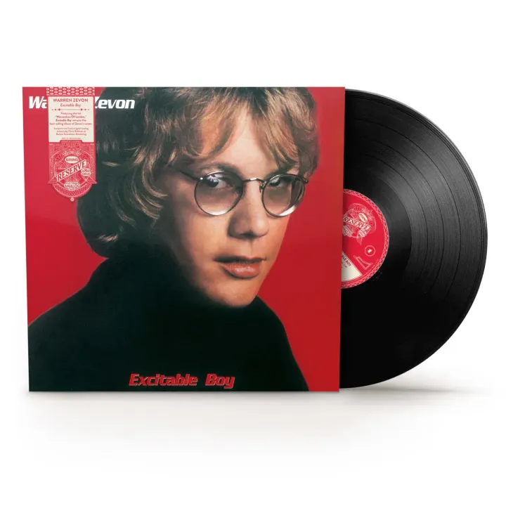 Warren Zevon - Excitable Boy 【美國 RIAA 白金認證｜70 年代搖滾經典之一 】 (黑膠唱片 LP) 封面