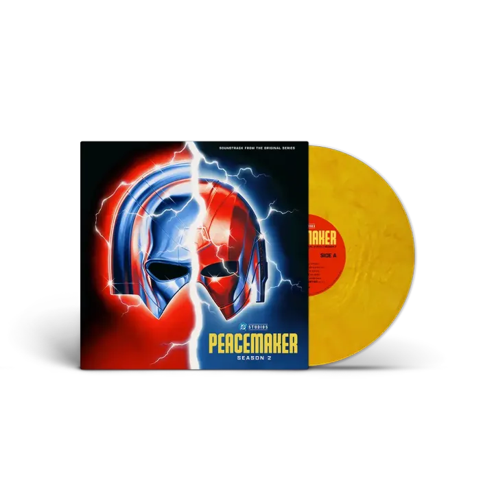 和平使者 第二季 原聲帶 Peacemaker - Season 2 【金色彩膠】 (黑膠唱片 2LP) 封面