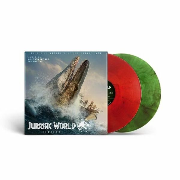 侏羅紀世界：重生 Jurassic World: Rebirth 【雙色彩膠】 (黑膠唱片 2LP) 封面