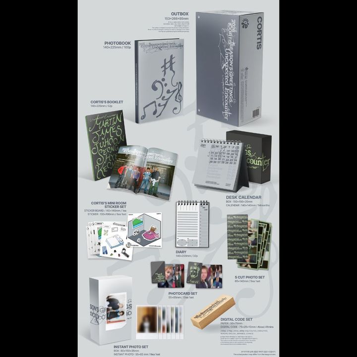 Cortis - 2026 Season Greetings 【2026 年曆】（官方周邊） 內頁 1