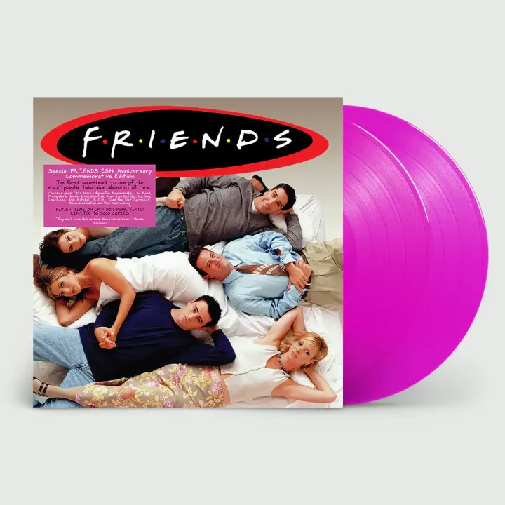 Friends 六人行 原聲帶【25週年紀念款】（黑膠唱片 LP） 封面