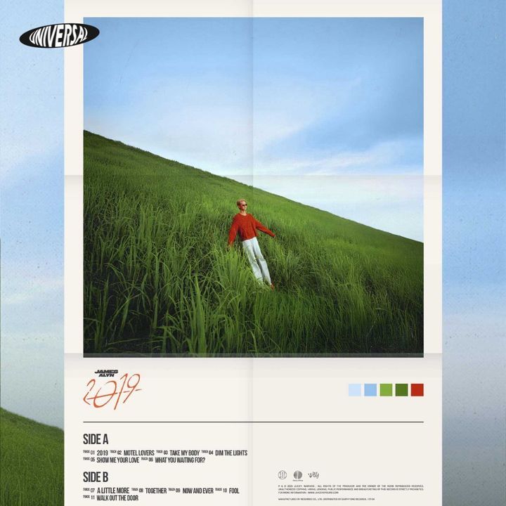 James Alyn - 2019 【韓版】（黑膠唱片 LP） 內頁 1