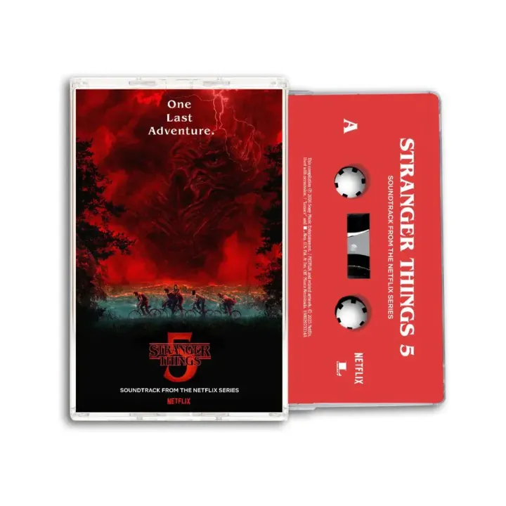 怪奇物語 第五季 Stranger Things 5 原聲帶 【限量版】（卡帶） 封面