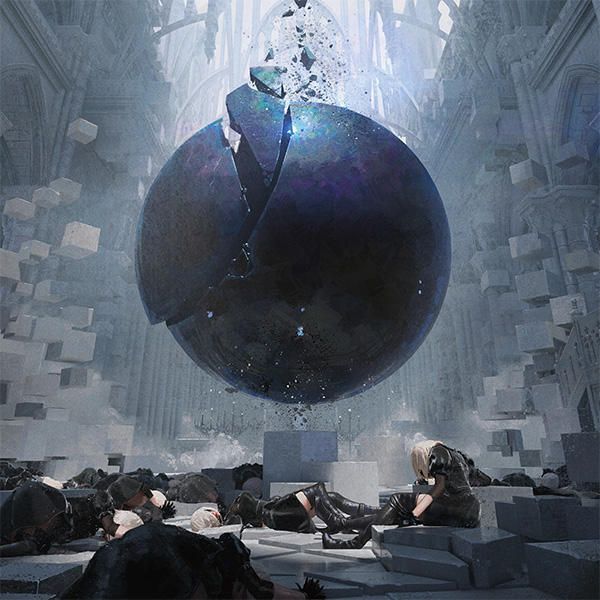 尼爾 NieR:Orchestra Concert re:12024 [the end of data] Music CD (2CD) 封面