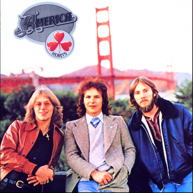 America - Hearts 【RIAA 金唱片認證】 (黑膠唱片 LP) 封面