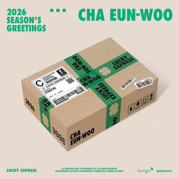 車銀優 CHA EUN-WOO - 2026 Season Greetings 【2026 年曆】（官方周邊） 封面