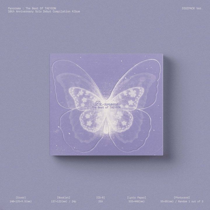 太妍 TAEYEON（少女時代）- Panorama : The Best of【DIGIPACK 版】（CD） 封面