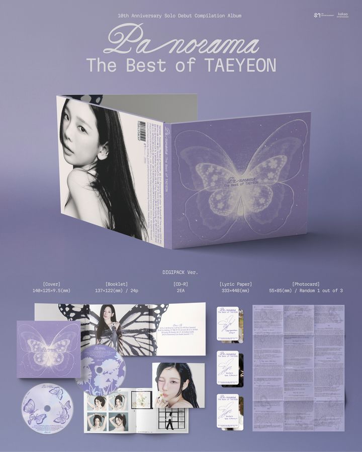 太妍 TAEYEON（少女時代）- Panorama : The Best of【DIGIPACK 版】（CD） 內頁 1