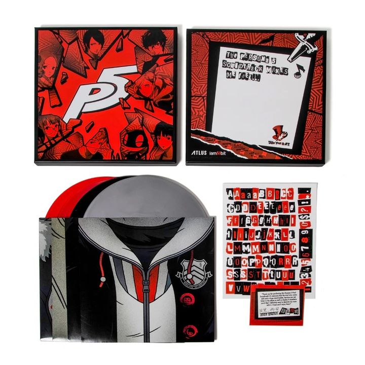 Persona 5 【限量版精裝版】 (黑膠唱片 4LP) 內頁 1
