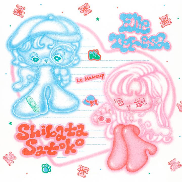 柴田聰子 & Elle Teresa - ときめき探偵 feat. Le Makeup 【日盤】 (黑膠唱片 LP) 封面