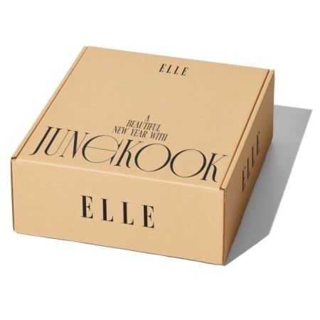 ELLE 2026 1月號封面人物： 田柾國 JUNG KOOK 【BTS｜盒裝套組】（韓國雜誌） 內頁 1