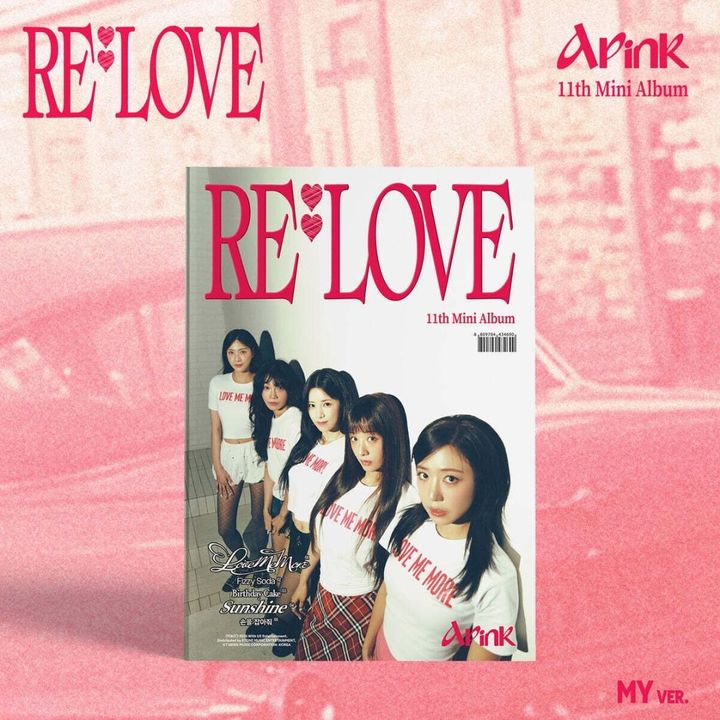 APINK - 迷你十一輯：RE : LOVE 【PLATFORM 版】（CD） 封面