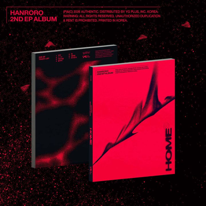 HANRORO - 正規二輯：HOME（CD） 封面