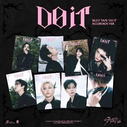 STRAY KIDS - SKZ IT TAPE：DO IT 【ACCORDION 版】（CD） 封面