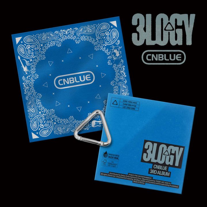 CNBLUE - 正規三輯：3LOGY 【限量版】（CD） 封面