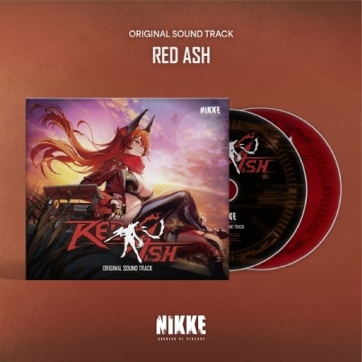 勝利女神：妮姬NIKKE 原聲帶 OST 【RED ASH】（2CD） 封面