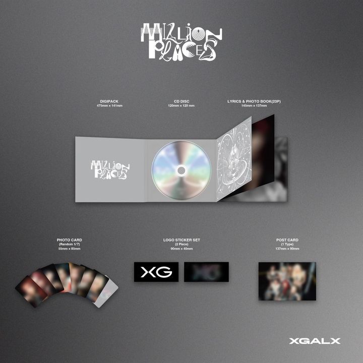 XG - MILLION PLACES（CD） 內頁 1