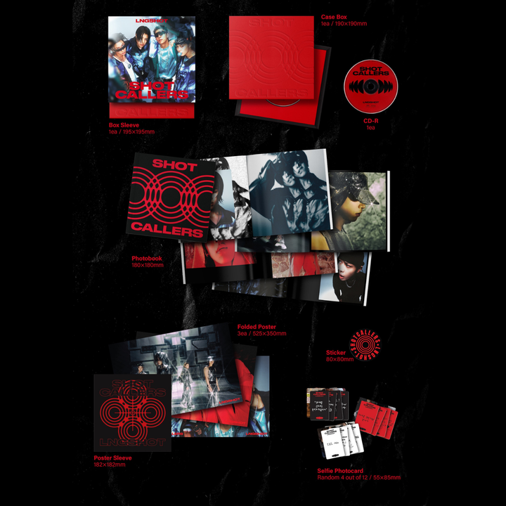 LNGSHOT - EP: SHOT CALLERS【一般版】（CD） 內頁 1