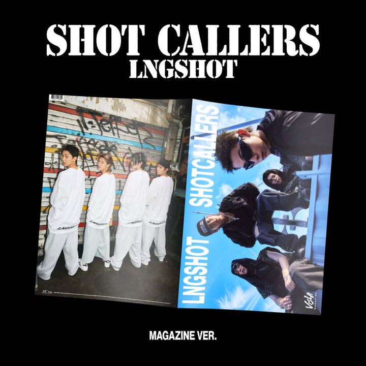LNGSHOT - EP: SHOT CALLERS【Magzine版】（CD） 封面