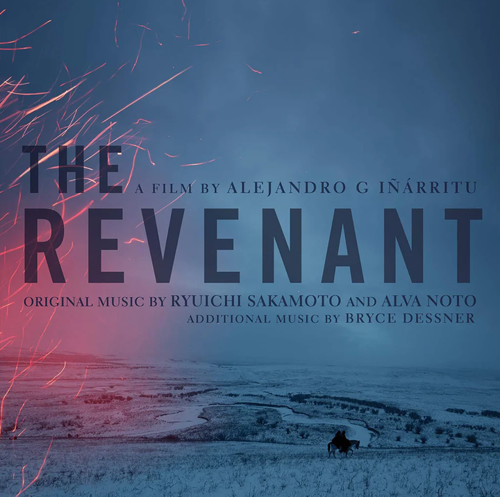 坂本龍一 RYUICHI SAKAMOTO - The Revenant 神鬼獵人原聲帶（黑膠唱片 2LP） 封面